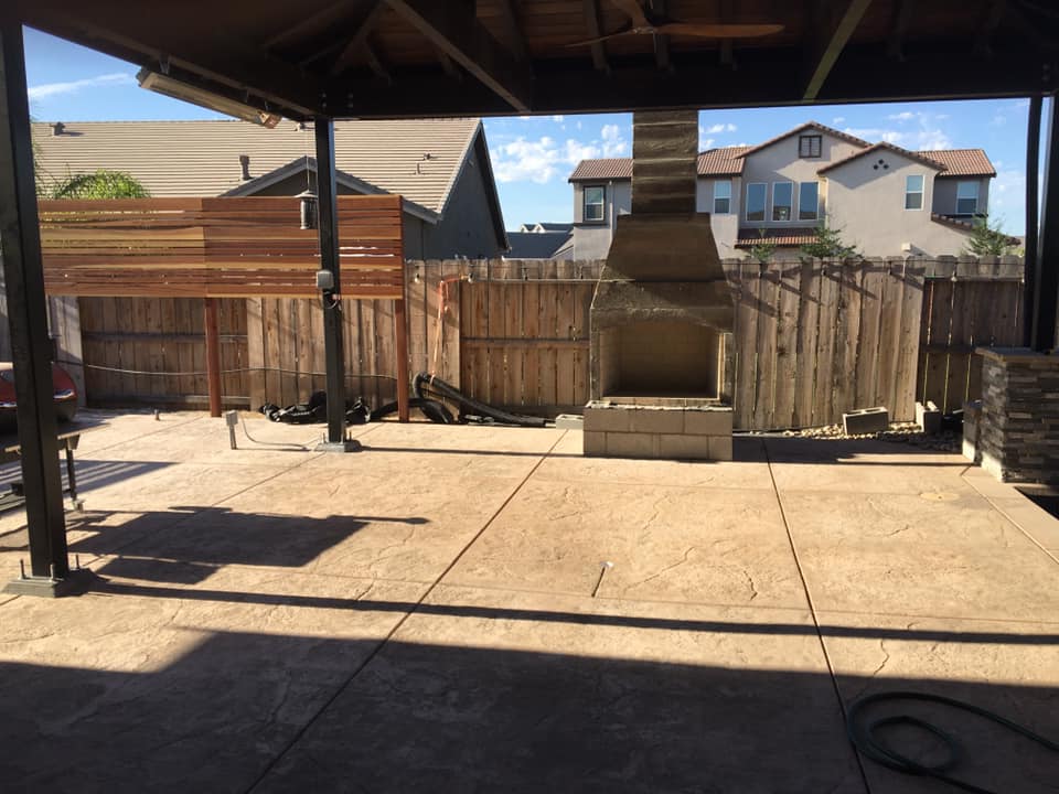 Masonry project by Warrens Masonry Central Valley CA