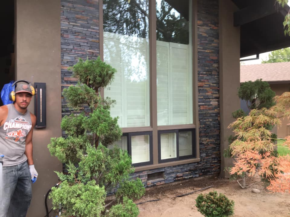 Masonry project by Warrens Masonry Central Valley CA