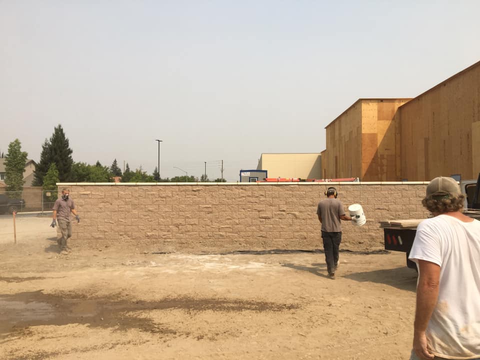 Masonry project by Warrens Masonry Central Valley CA