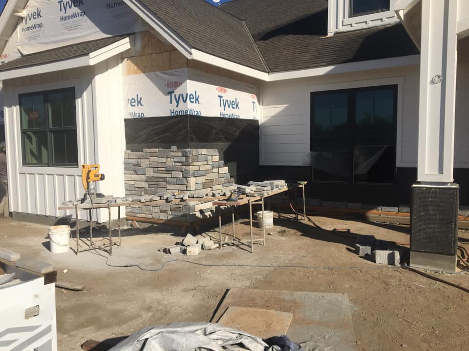Masonry project by Warrens Masonry Central Valley CA