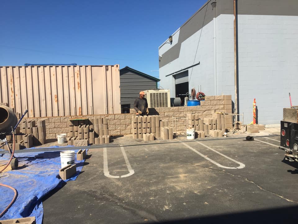 Masonry project by Warrens Masonry Central Valley CA