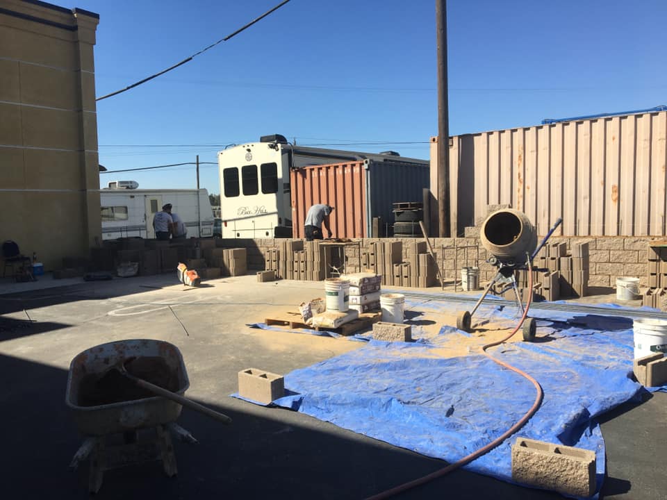 Masonry project by Warrens Masonry Central Valley CA