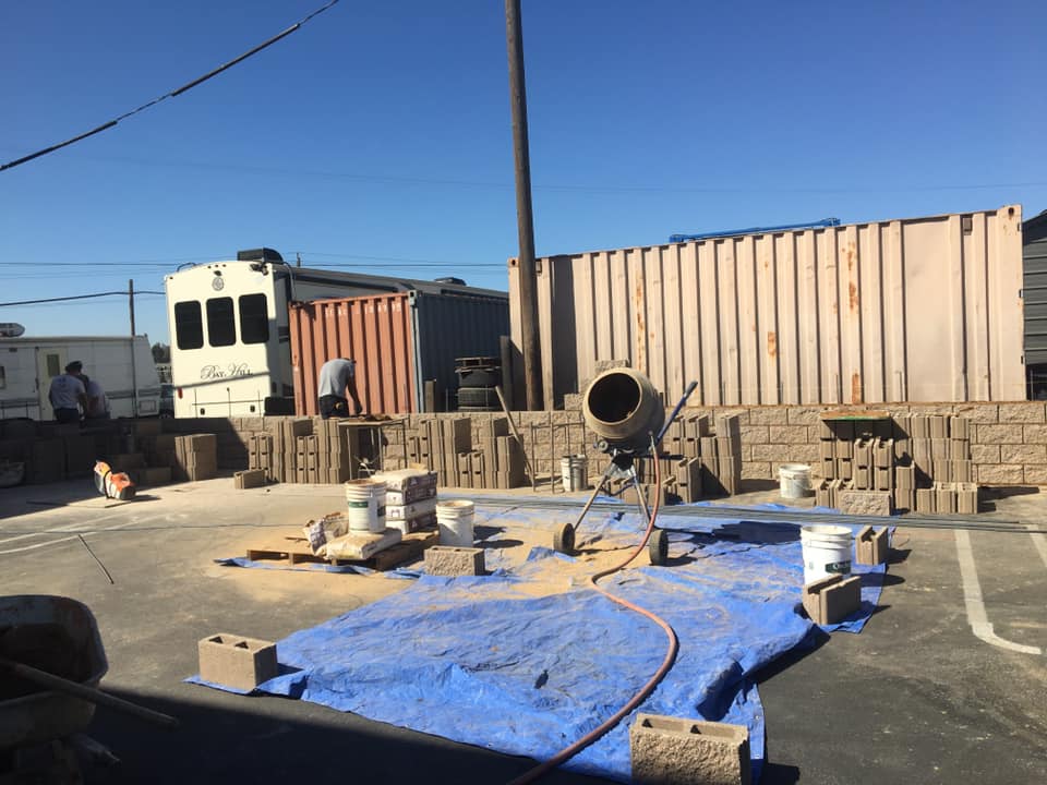 Masonry project by Warrens Masonry Central Valley CA