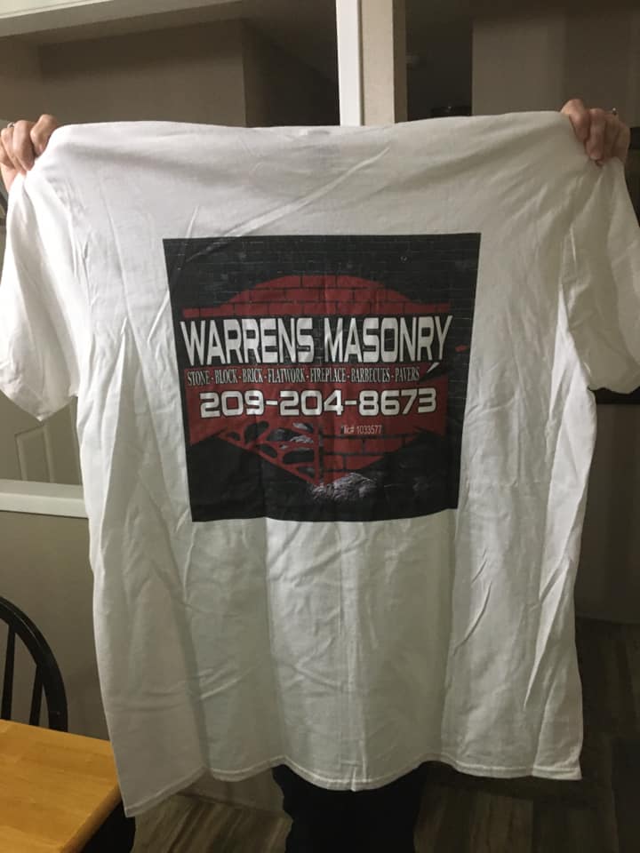 Masonry project by Warrens Masonry Central Valley CA