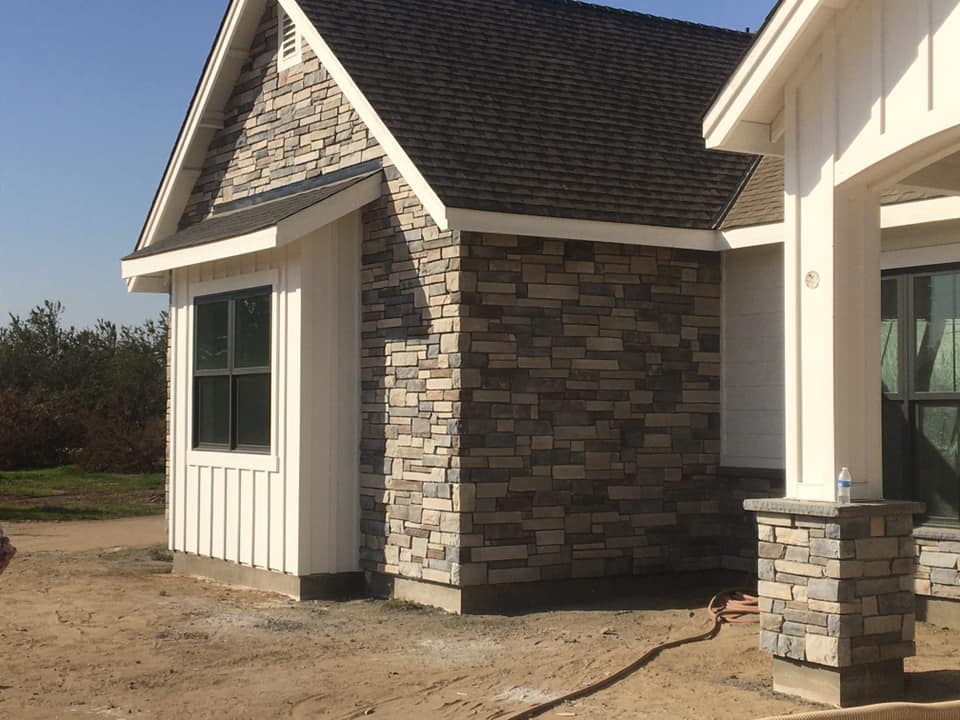 Masonry project by Warrens Masonry Central Valley CA