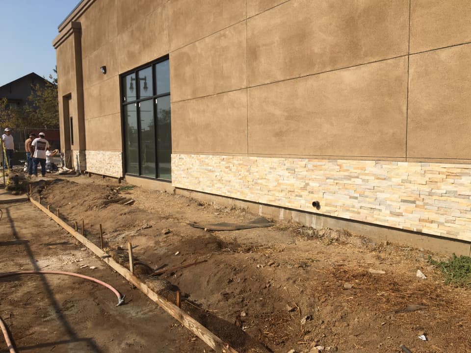 Masonry project by Warrens Masonry Central Valley CA