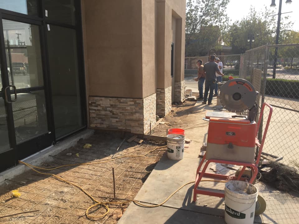 Masonry project by Warrens Masonry Central Valley CA