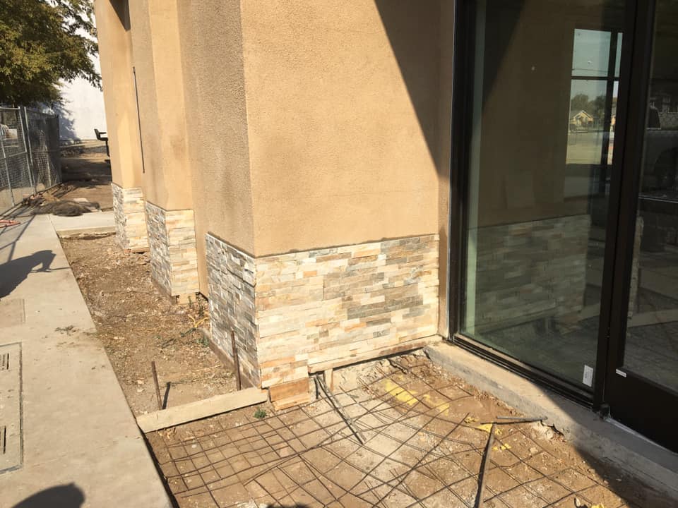 Masonry project by Warrens Masonry Central Valley CA