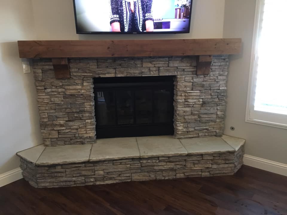 Masonry project by Warrens Masonry Central Valley CA