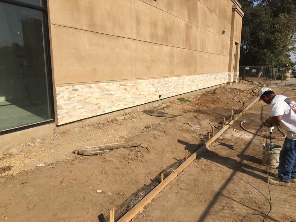 Masonry project by Warrens Masonry Central Valley CA