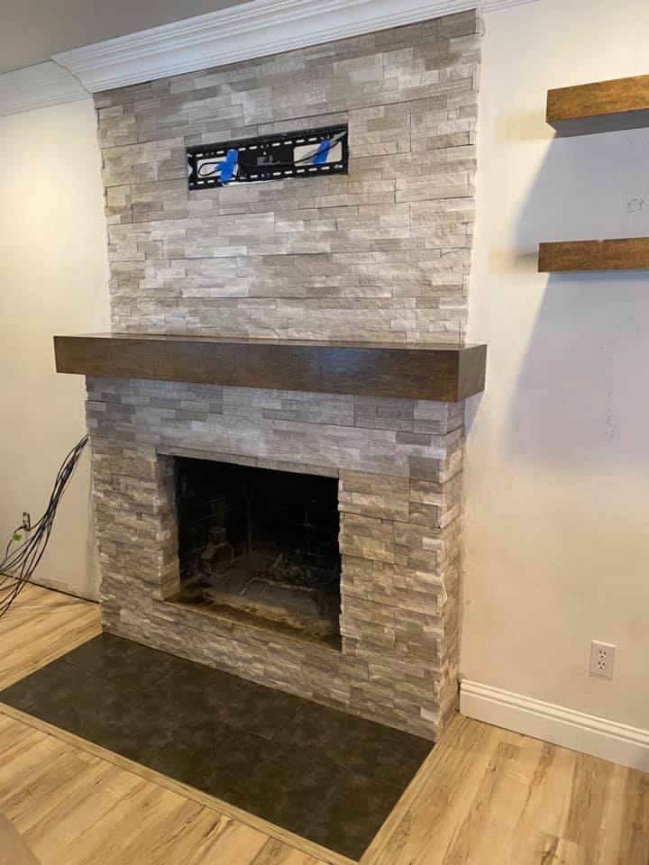 Masonry project by Warrens Masonry Central Valley CA