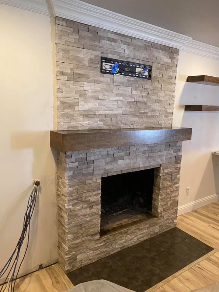 Masonry project by Warrens Masonry Central Valley CA