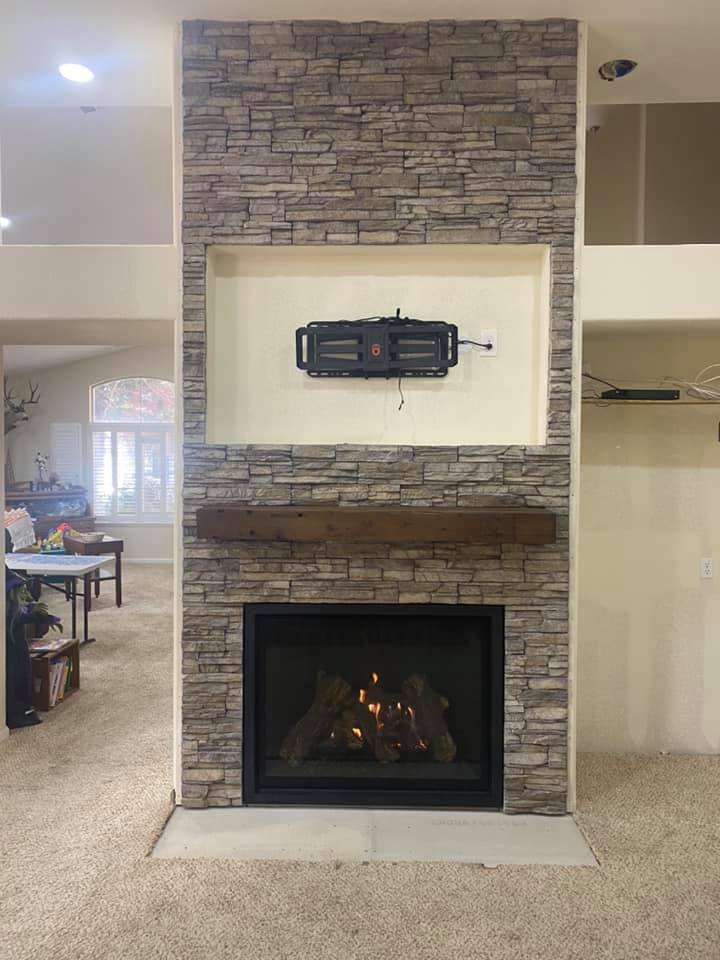 Masonry project by Warrens Masonry Central Valley CA