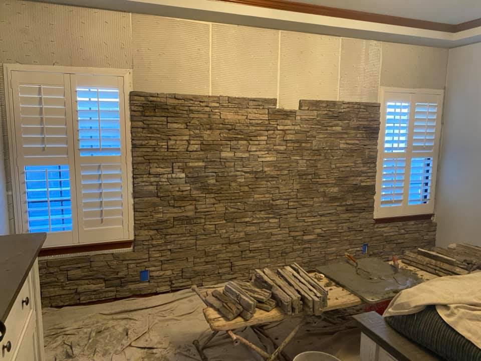 Masonry project by Warrens Masonry Central Valley CA