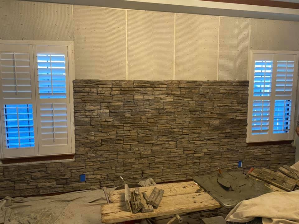 Masonry project by Warrens Masonry Central Valley CA