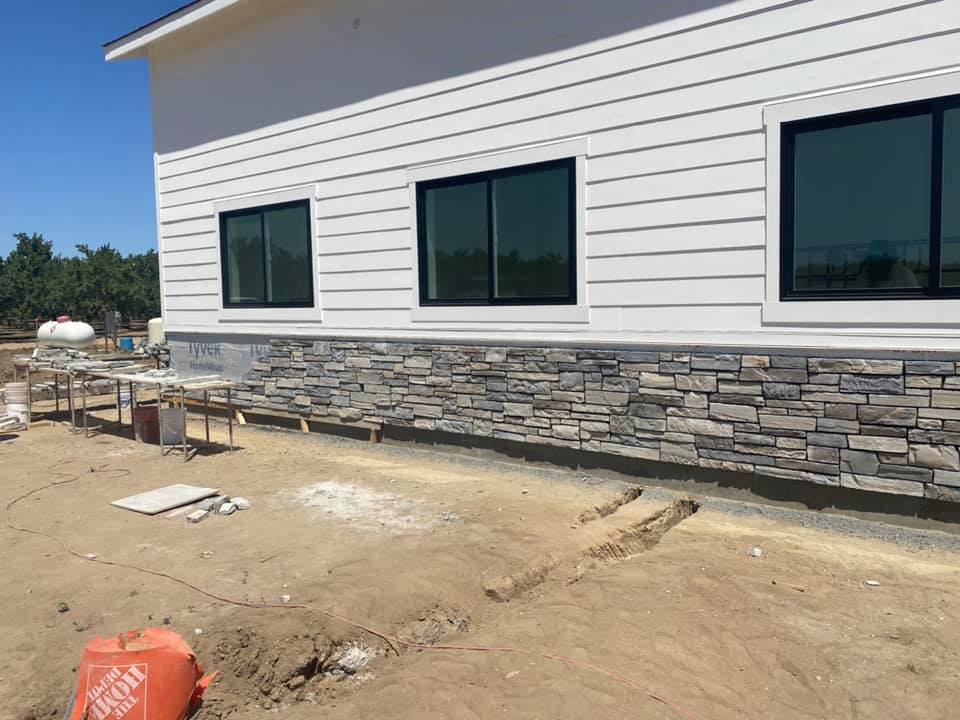 Masonry project by Warrens Masonry Central Valley CA