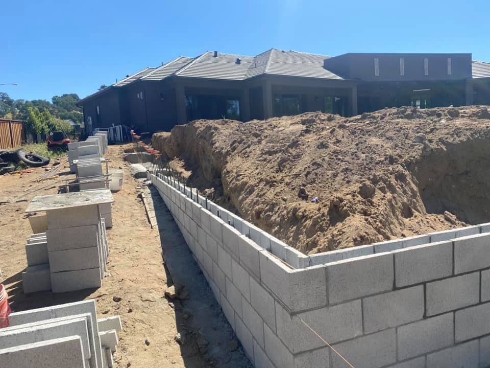 Masonry project by Warrens Masonry Central Valley CA