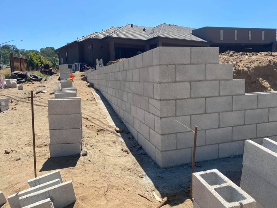 Masonry project by Warrens Masonry Central Valley CA