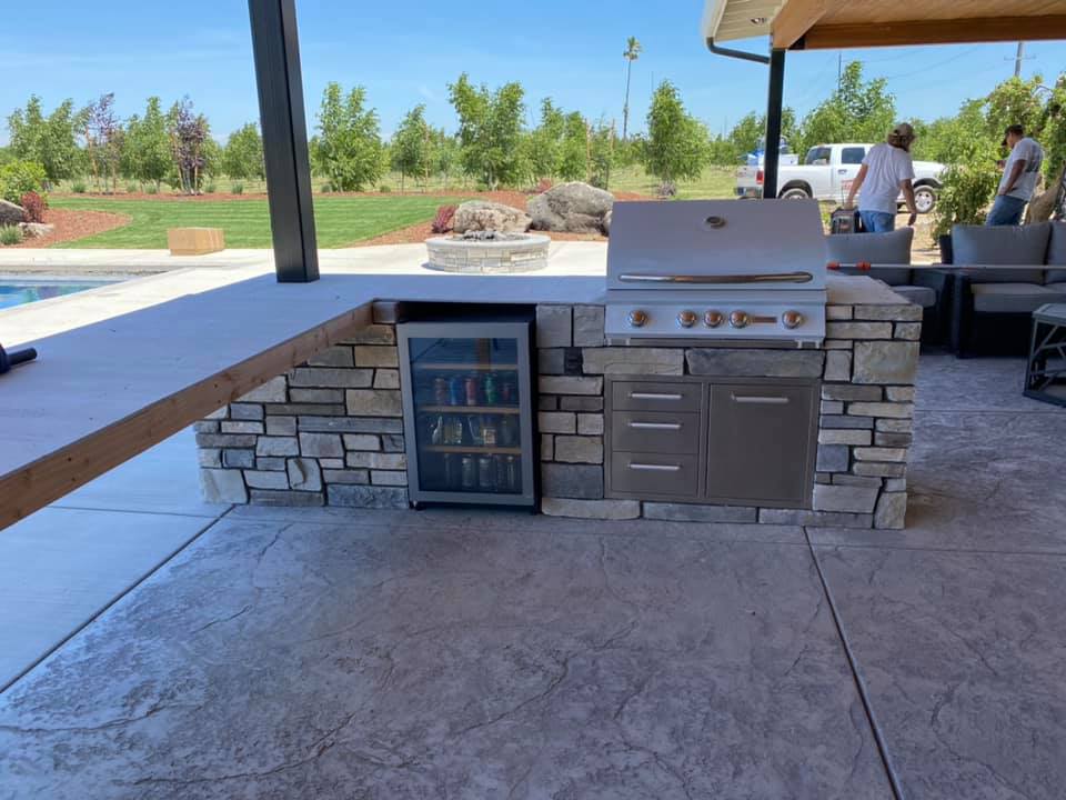 Masonry project by Warrens Masonry Central Valley CA