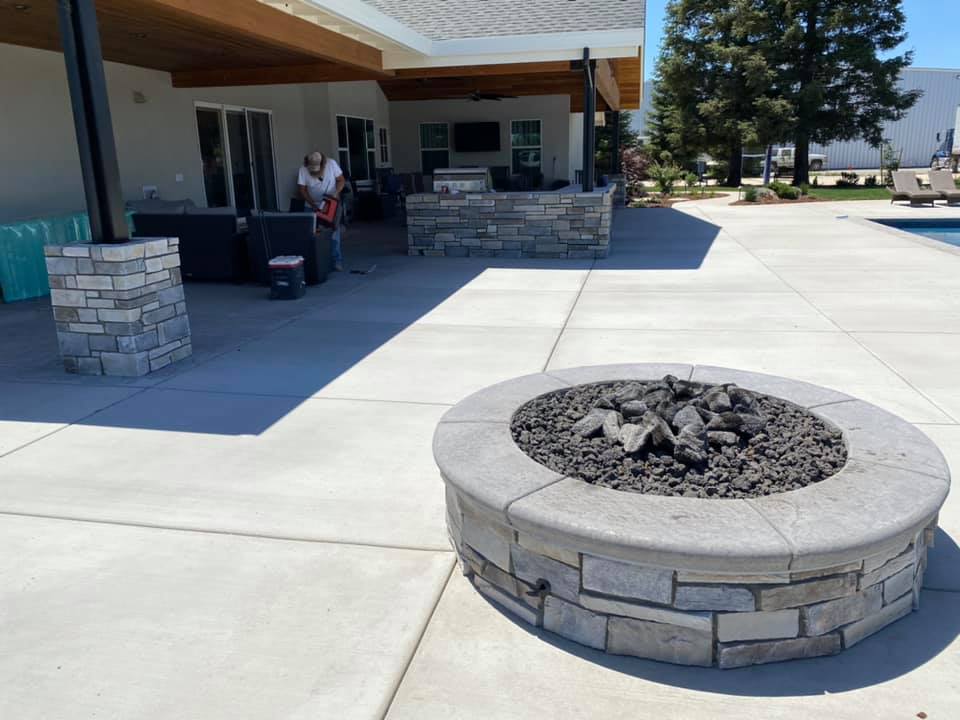 Masonry project by Warrens Masonry Central Valley CA