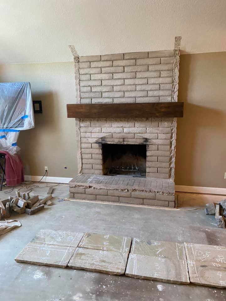 Masonry project by Warrens Masonry Central Valley CA