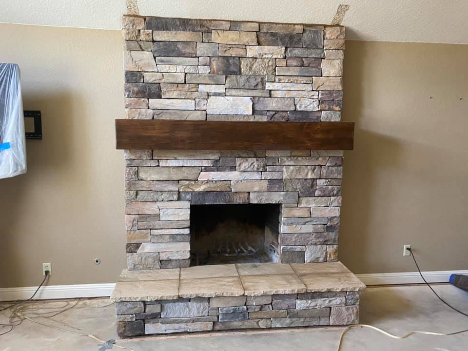 Masonry project by Warrens Masonry Central Valley CA