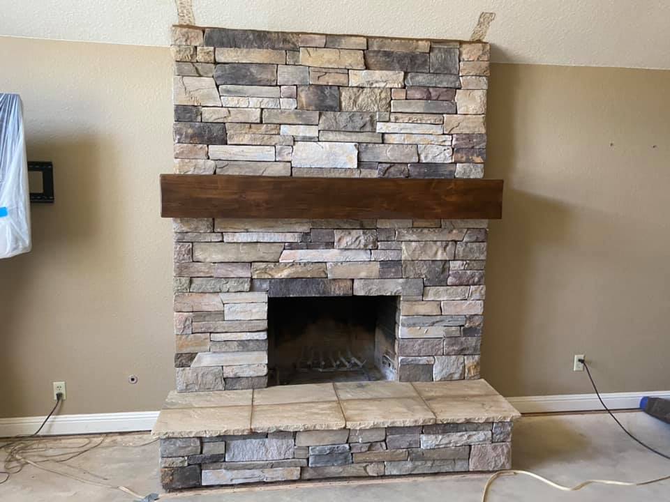 Masonry project by Warrens Masonry Central Valley CA