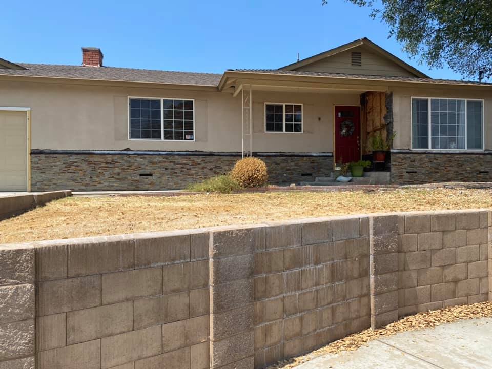 Masonry project by Warrens Masonry Central Valley CA