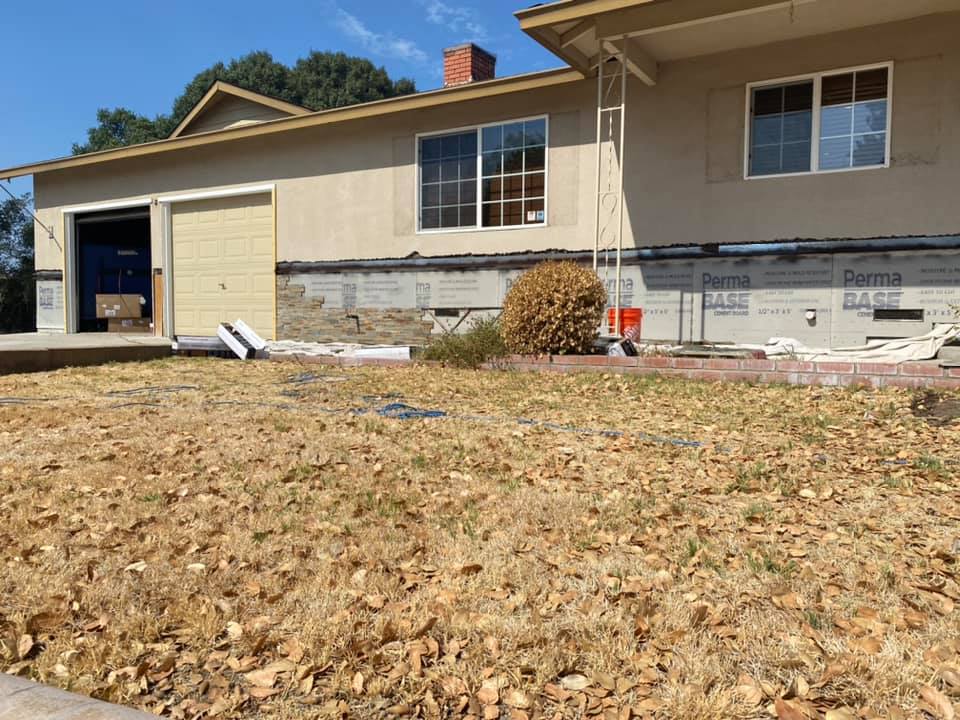 Masonry project by Warrens Masonry Central Valley CA