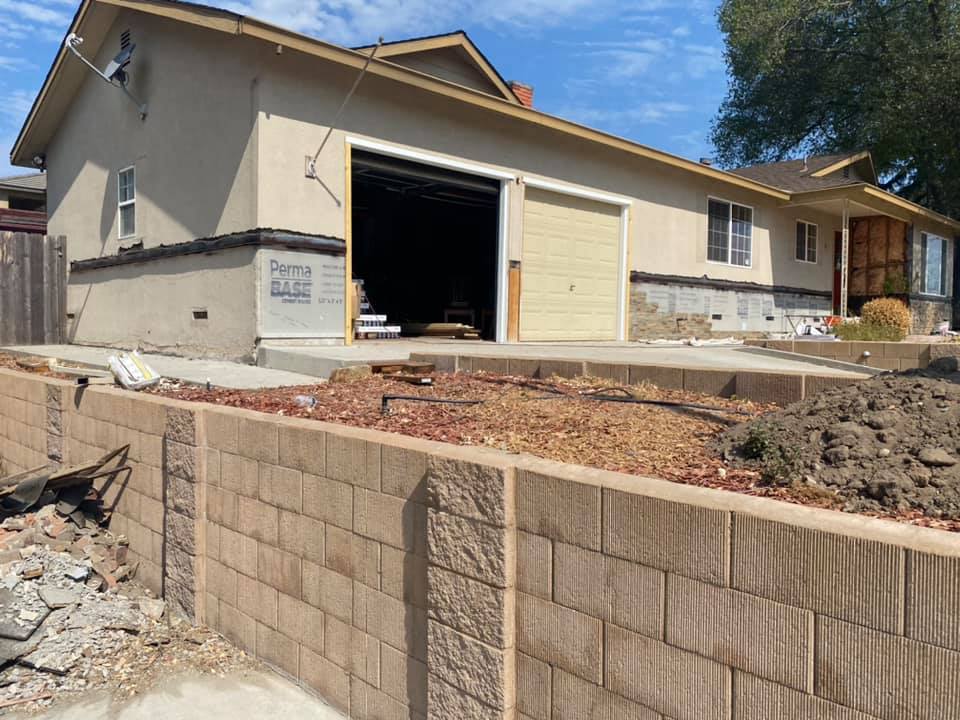 Masonry project by Warrens Masonry Central Valley CA