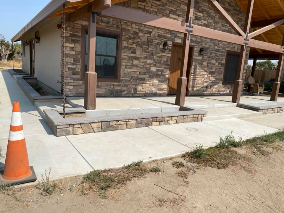 Masonry project by Warrens Masonry Central Valley CA