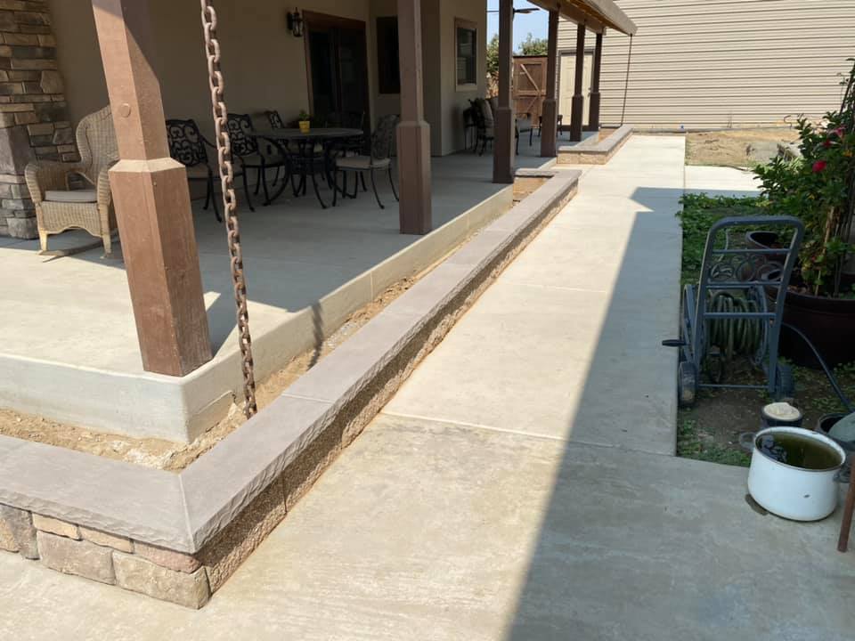 Masonry project by Warrens Masonry Central Valley CA
