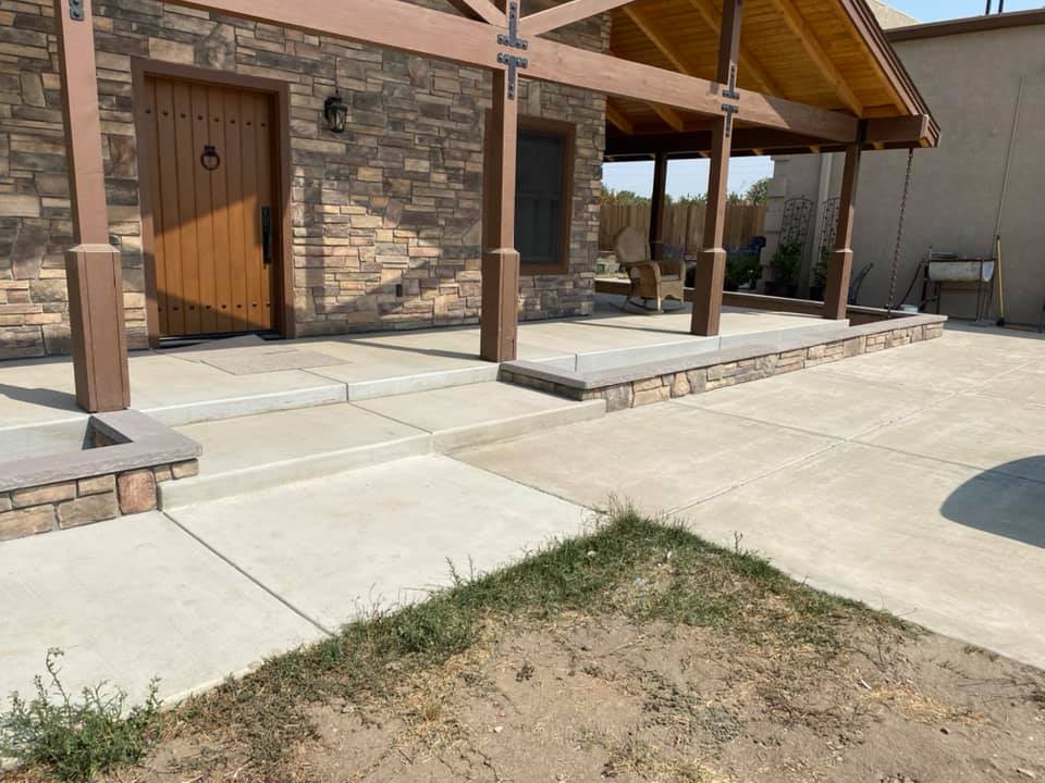 Masonry project by Warrens Masonry Central Valley CA