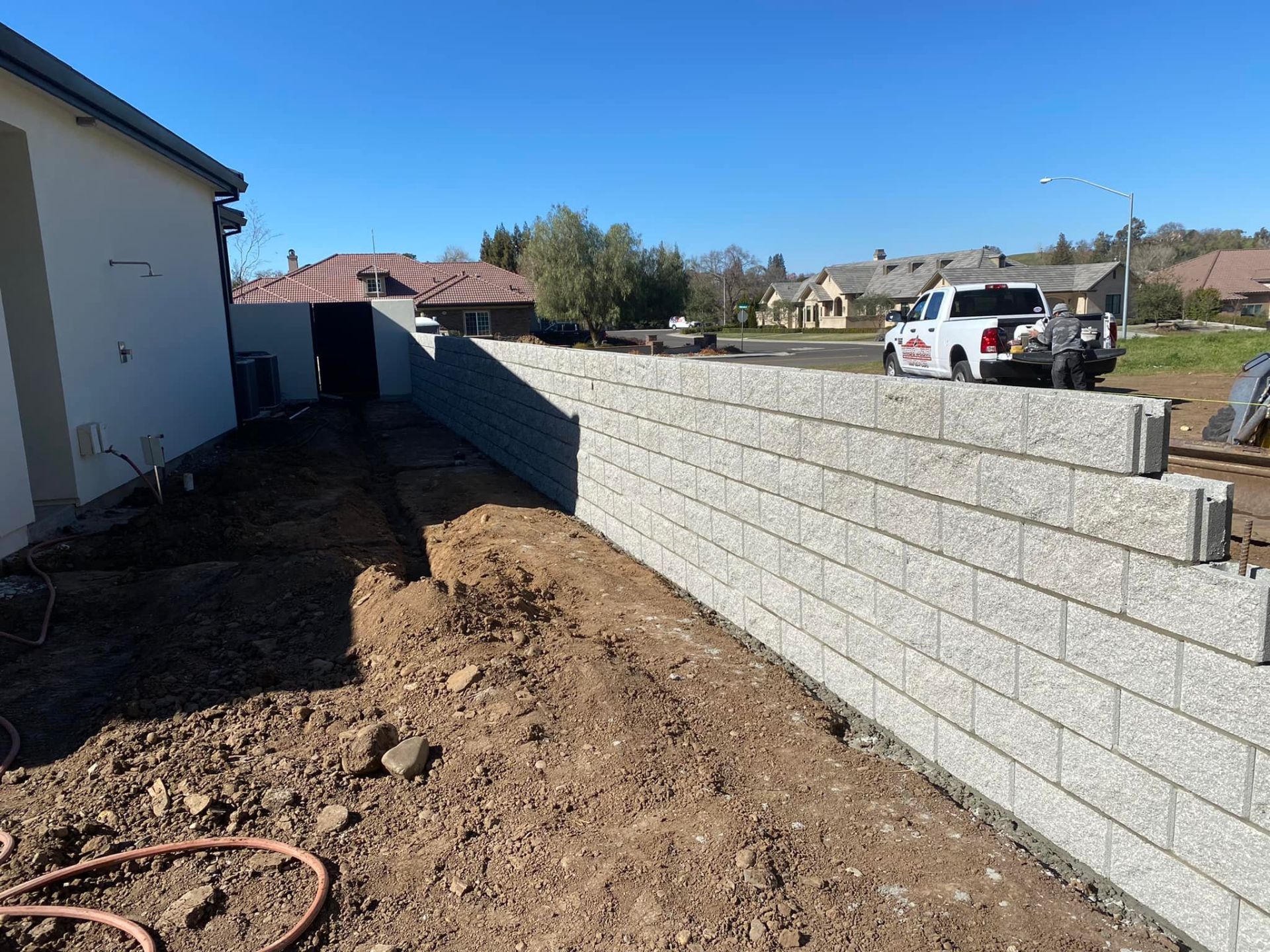Masonry project by Warrens Masonry Central Valley CA