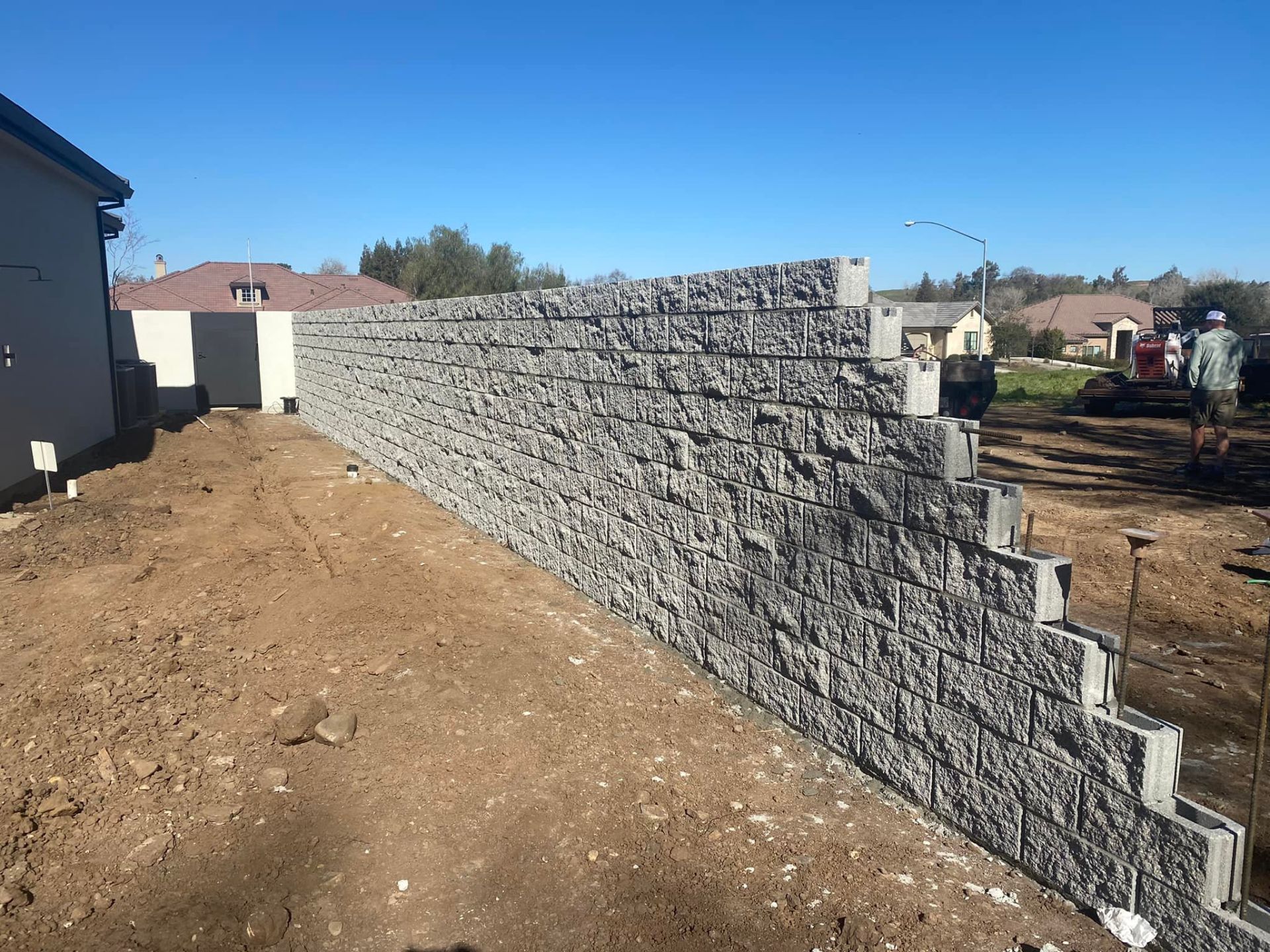 Masonry project by Warrens Masonry Central Valley CA