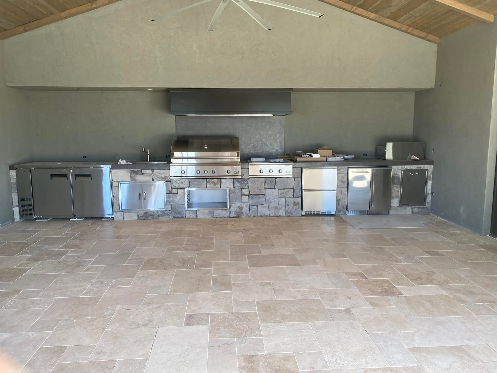 Masonry project by Warrens Masonry Central Valley CA