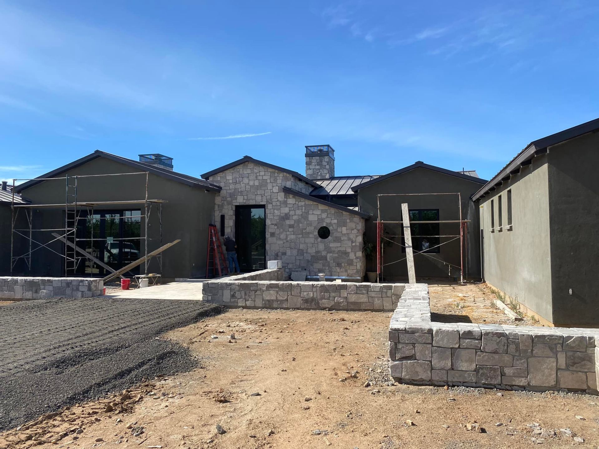 Masonry project by Warrens Masonry Central Valley CA