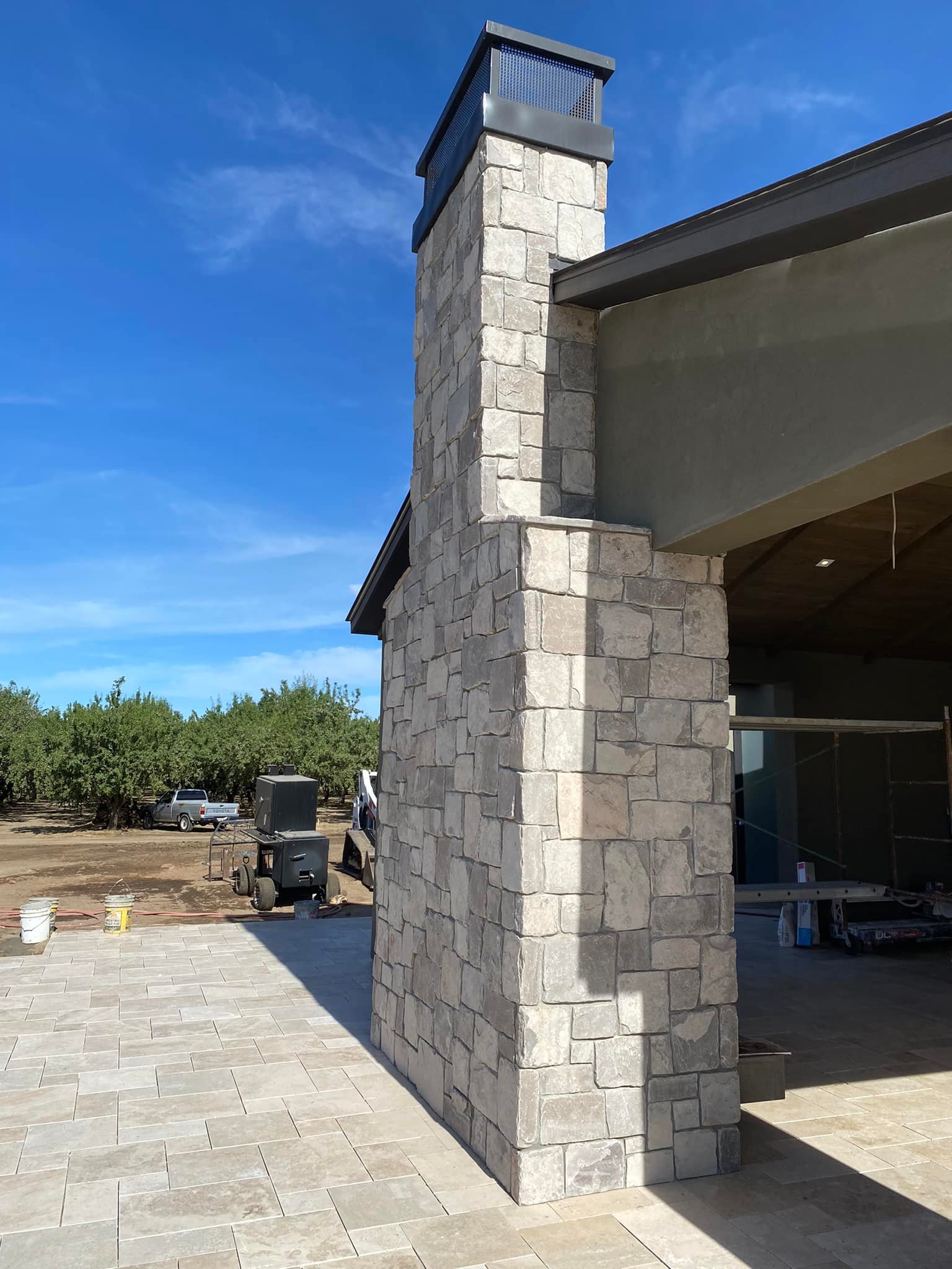 Masonry project by Warrens Masonry Central Valley CA