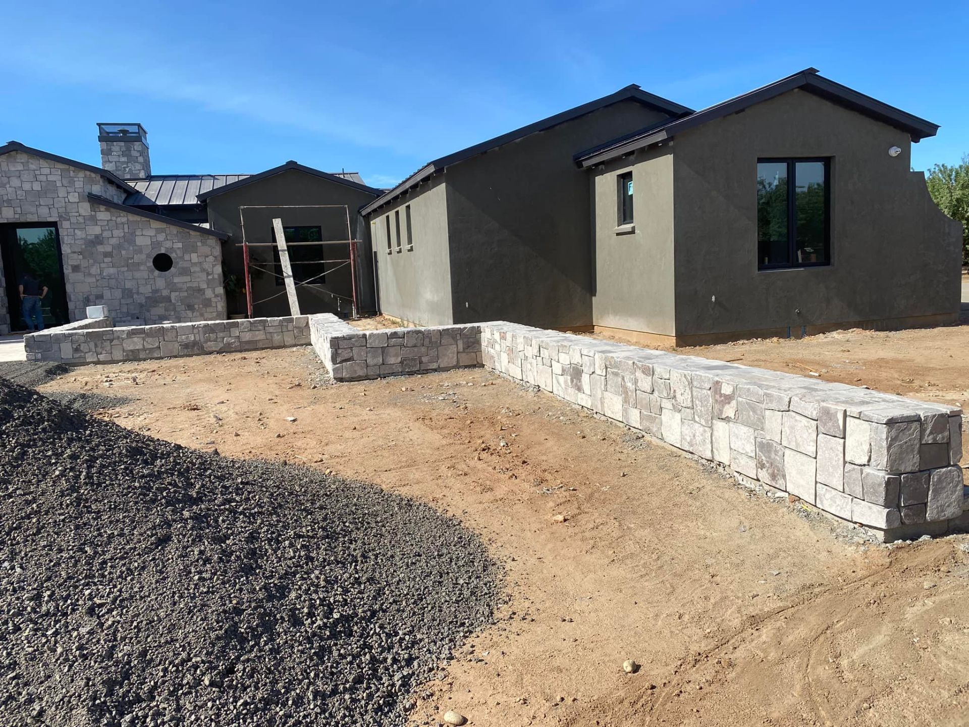 Masonry project by Warrens Masonry Central Valley CA