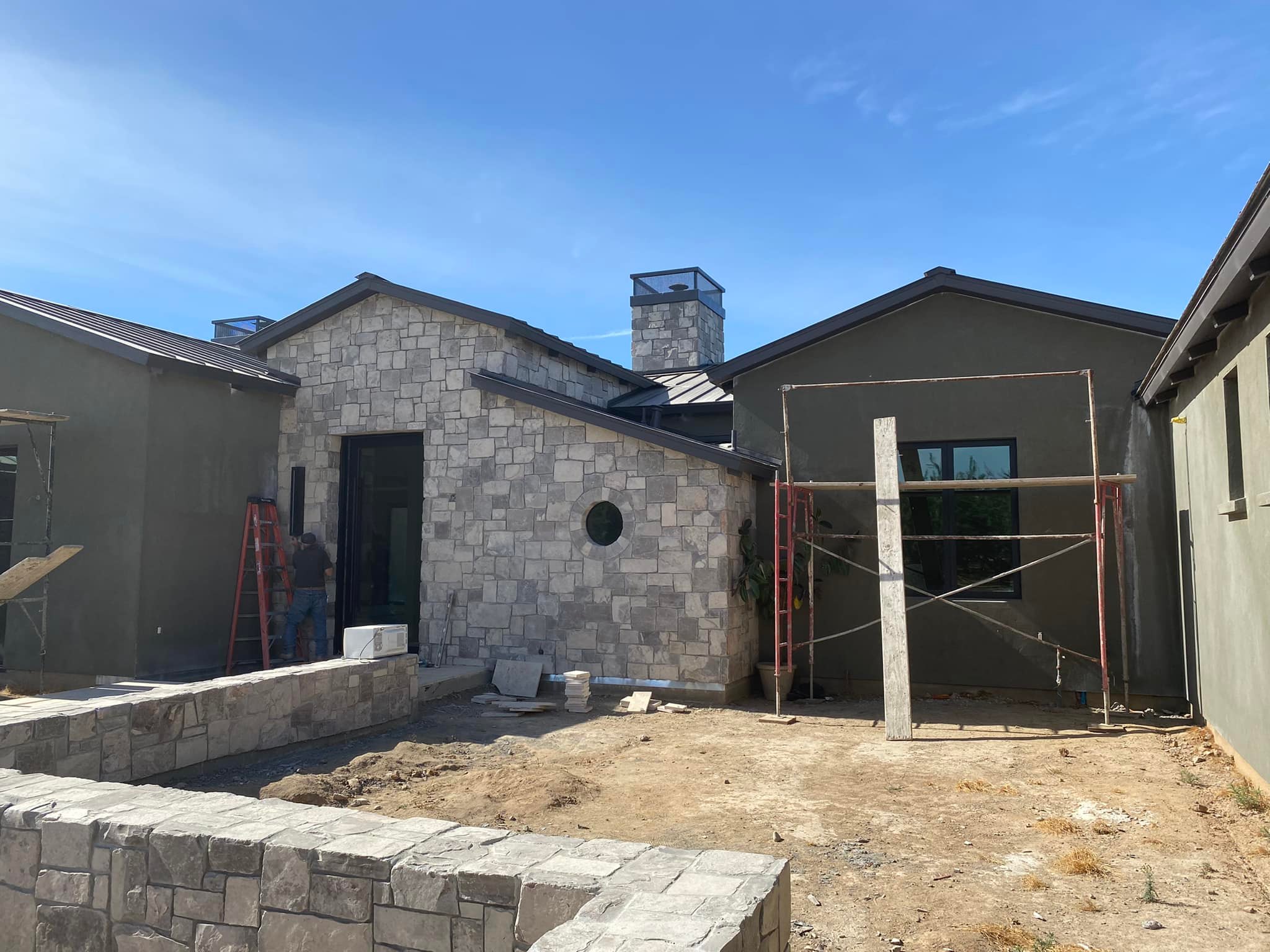 Masonry project by Warrens Masonry Central Valley CA