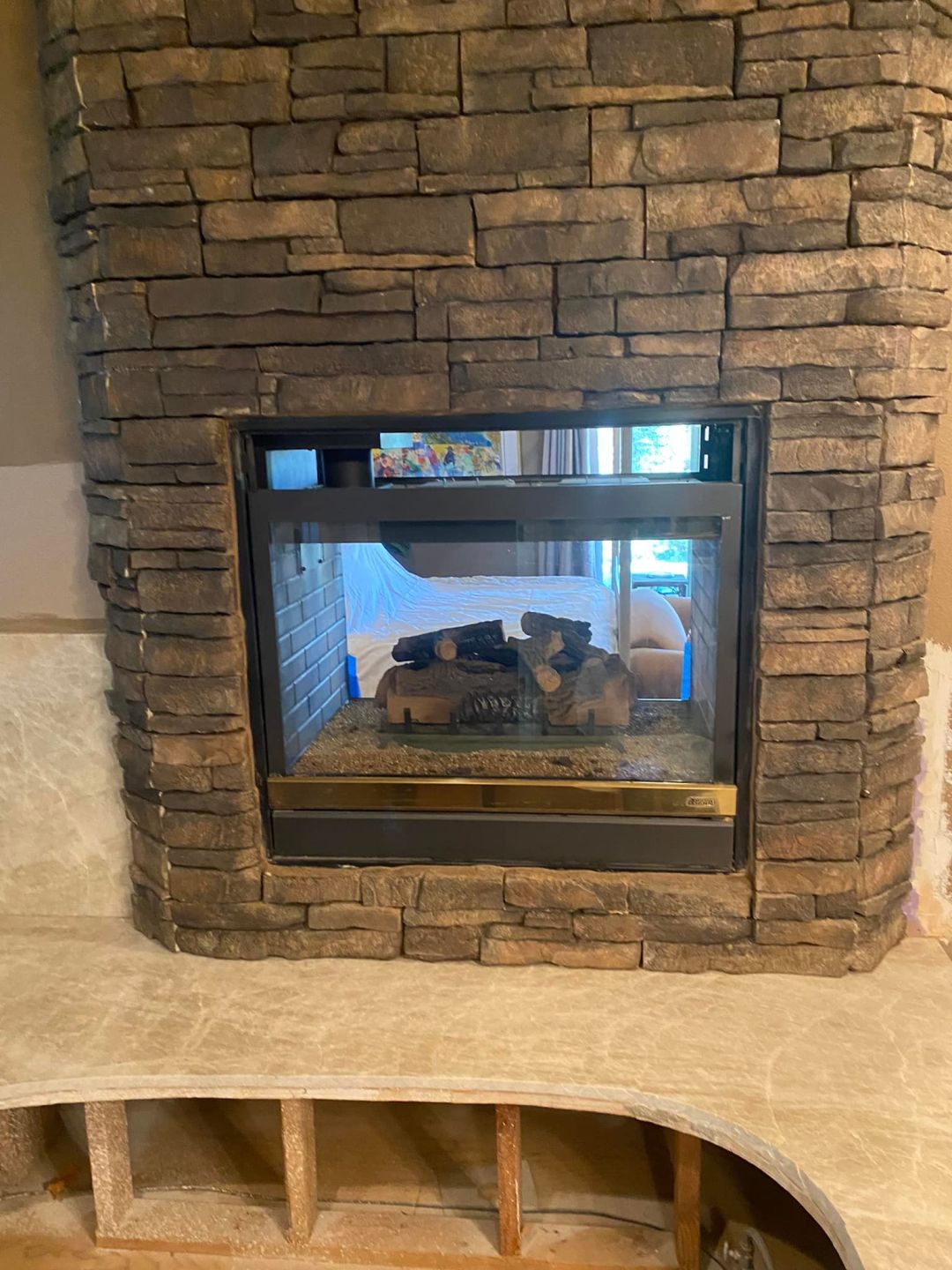 Masonry project by Warrens Masonry Central Valley CA