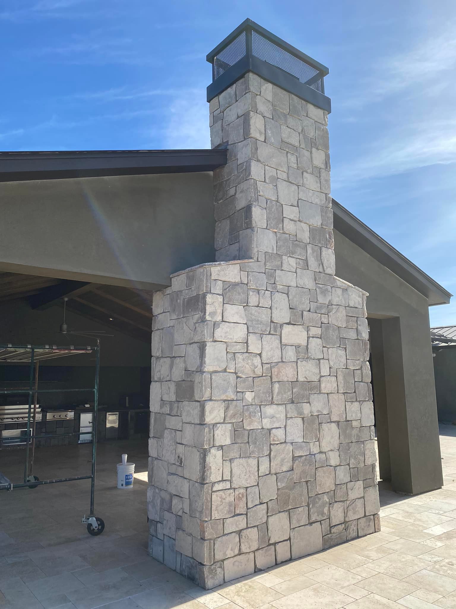 Masonry project by Warrens Masonry Central Valley CA