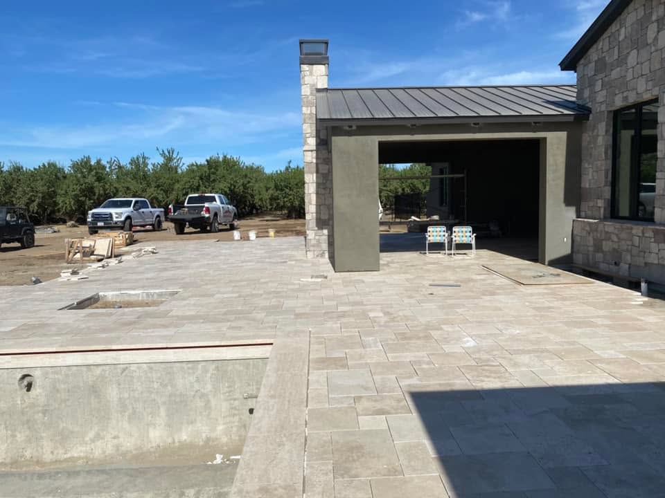 Masonry project by Warrens Masonry Central Valley CA