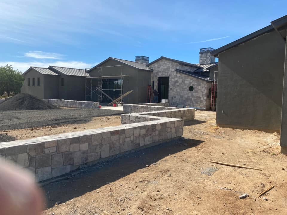 Masonry project by Warrens Masonry Central Valley CA