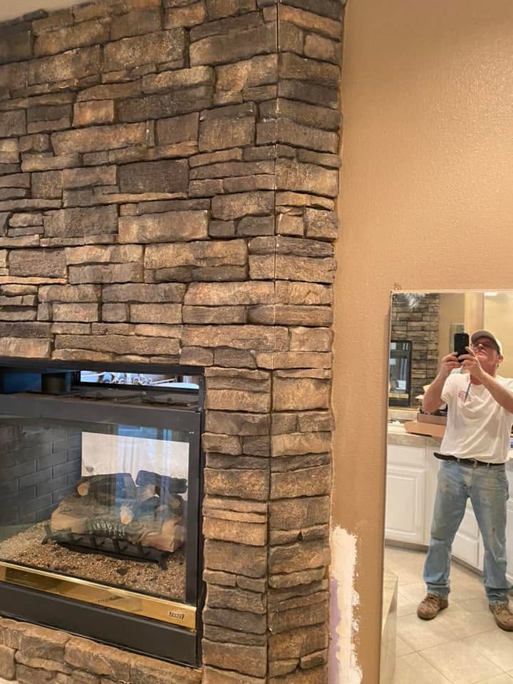 Masonry project by Warrens Masonry Central Valley CA