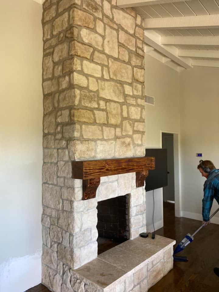 Masonry project by Warrens Masonry Central Valley CA