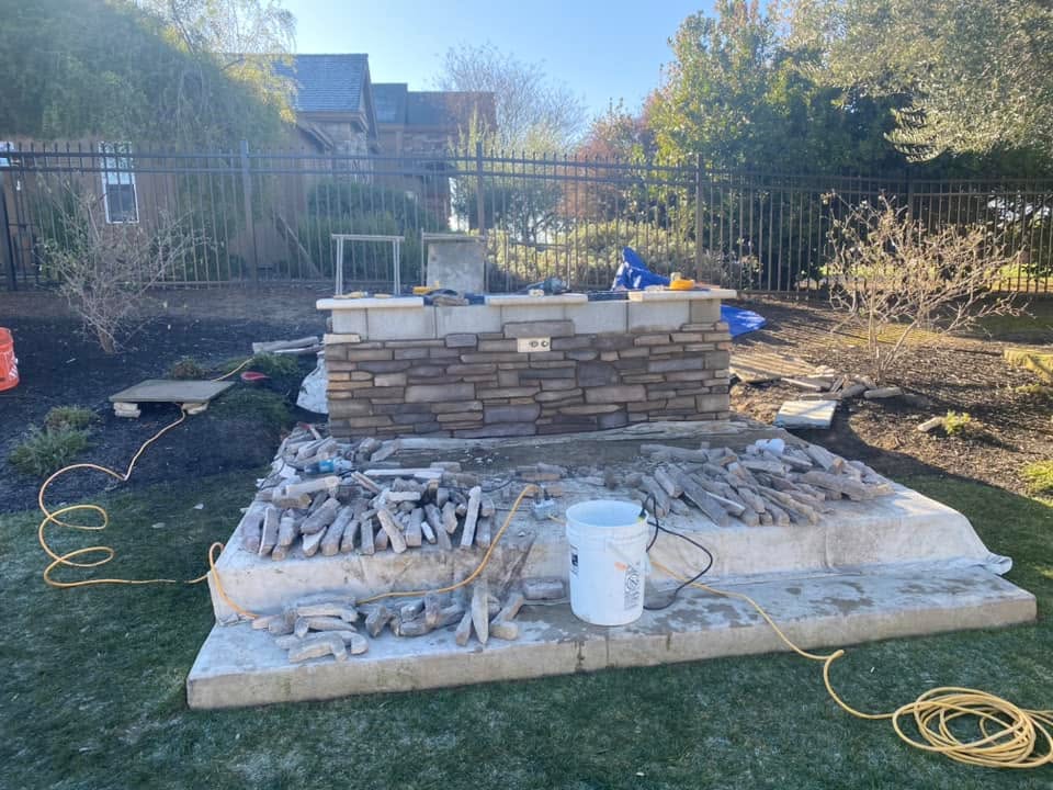 Masonry project by Warrens Masonry Central Valley CA
