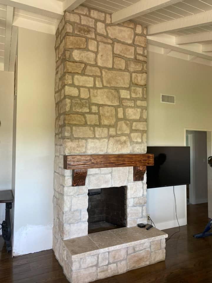 Masonry project by Warrens Masonry Central Valley CA