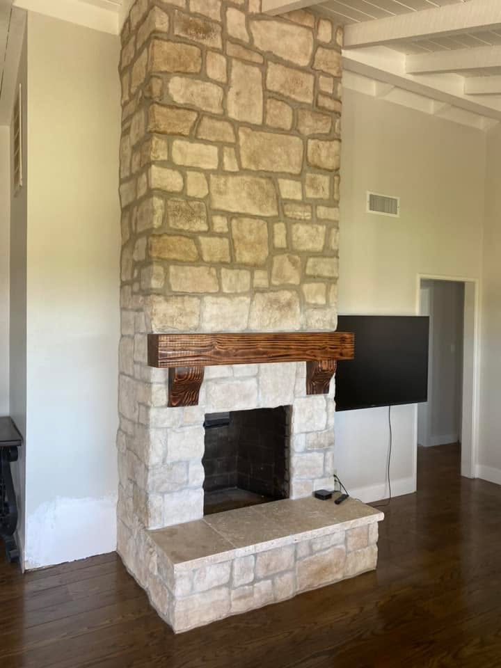 Masonry project by Warrens Masonry Central Valley CA