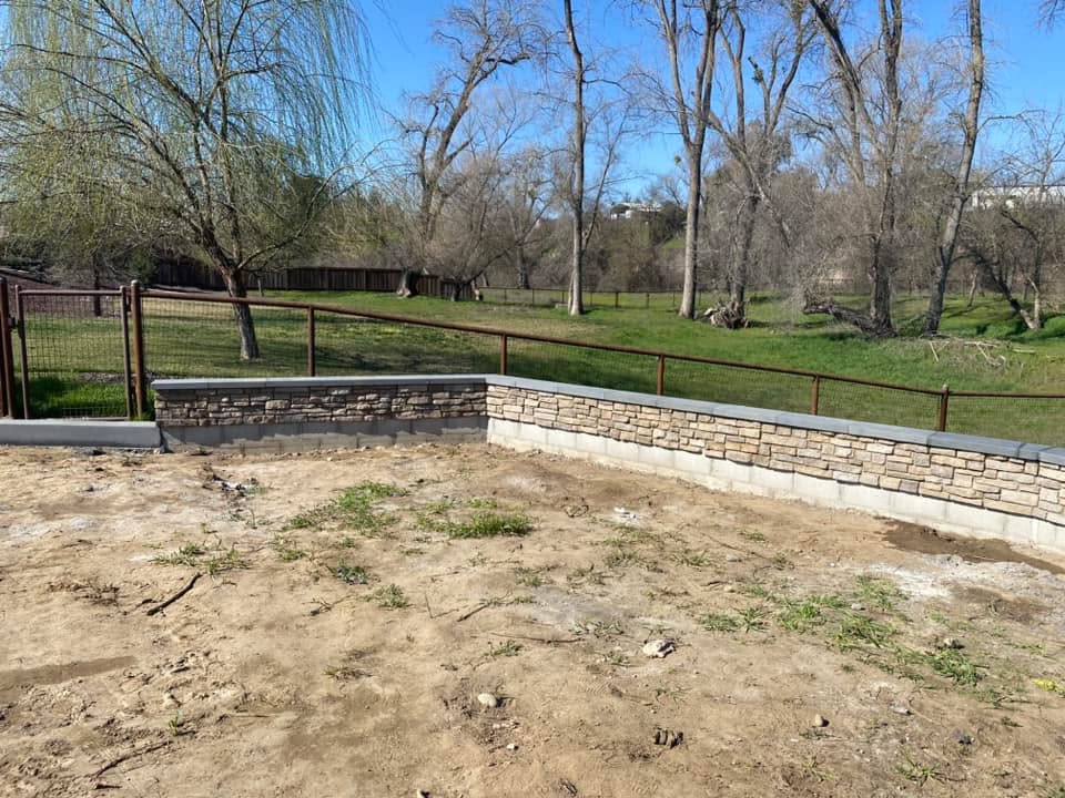 Masonry project by Warrens Masonry Central Valley CA